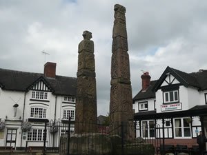 Sandbach - Ninth Century Saxon Crosses
